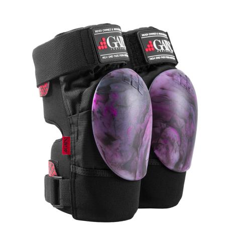 Gain Protection 'The Shield' Hard Shell Knee Pads - Purple Swirl £69.99